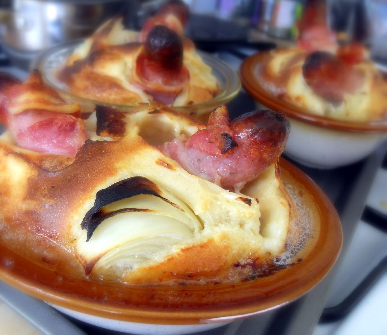 The English Kitchen Sausage and Bacon Toad in the Hole